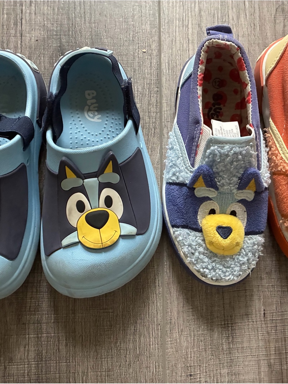 Bluey Puppy Character Kids Slip-On Shoes